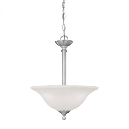 Thomas Riva 3-Light Pendant in Brushed Nickel SL826678